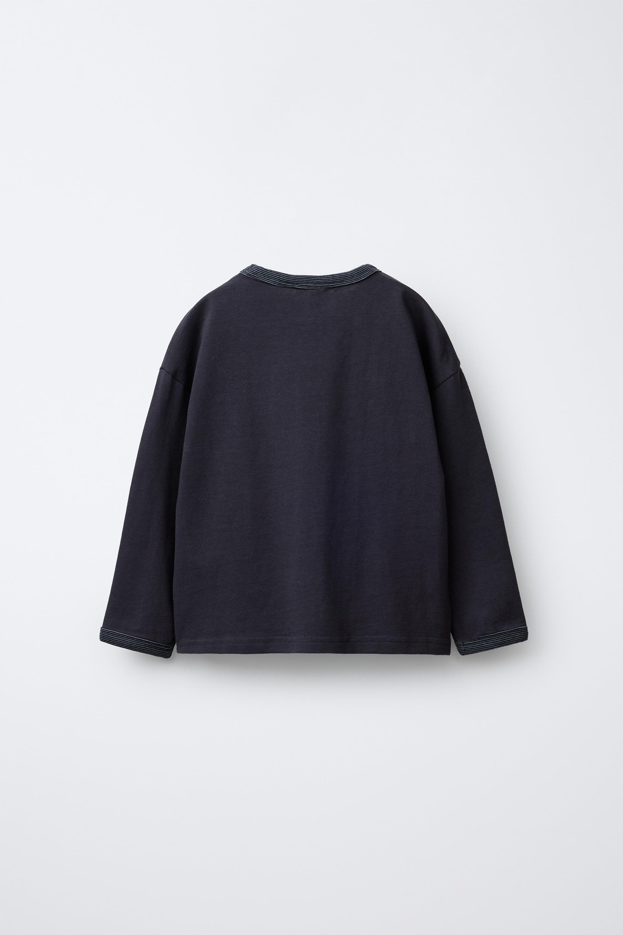 LOT DE DEUX T-SHIRTS À LISERÉS